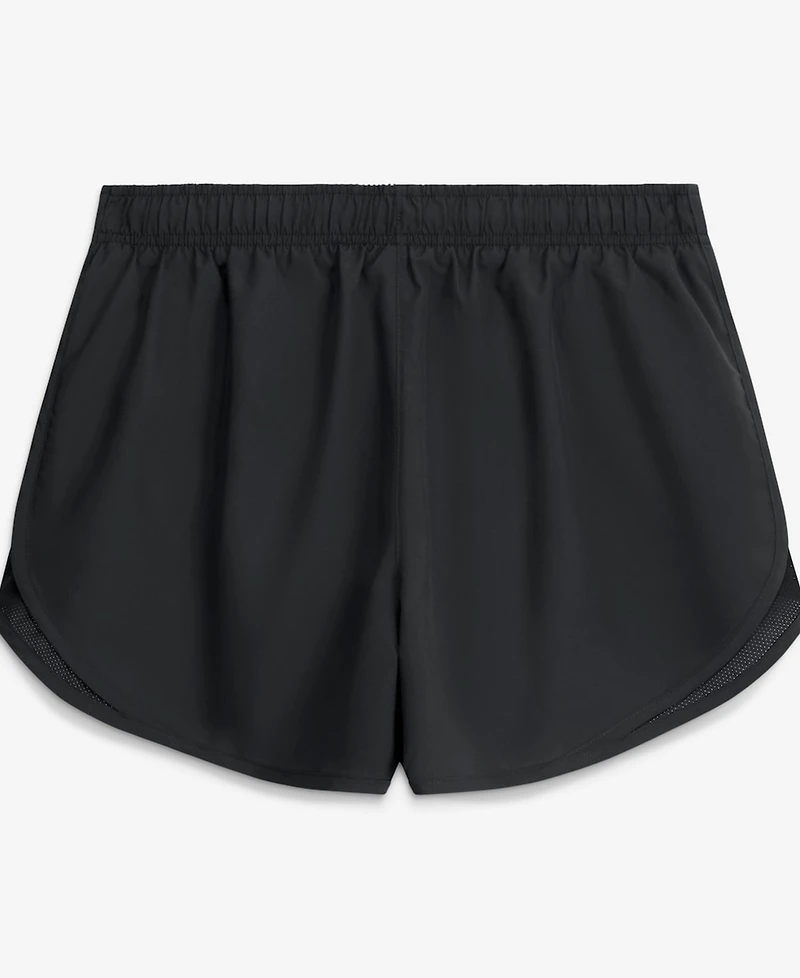 Nike Women's Black Ohio State Buckeyes Tempo Mid-Rise Dri-fit Shorts