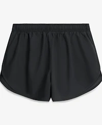 Nike Women's Black Ohio State Buckeyes Tempo Mid-Rise Dri-fit Shorts