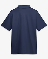 Nike Men's Navy Atlanta Braves Tour Dri-fit Polo Shirt