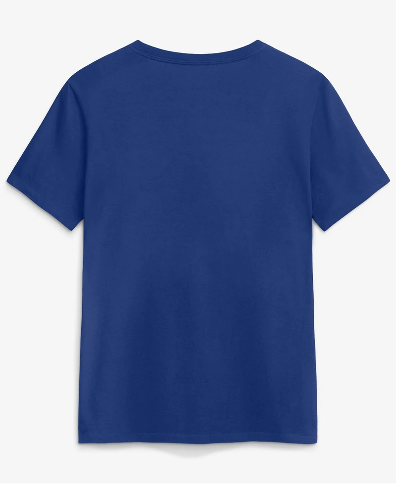 Nike Women's Royal Los Angeles Dodgers Wordmark T-Shirt