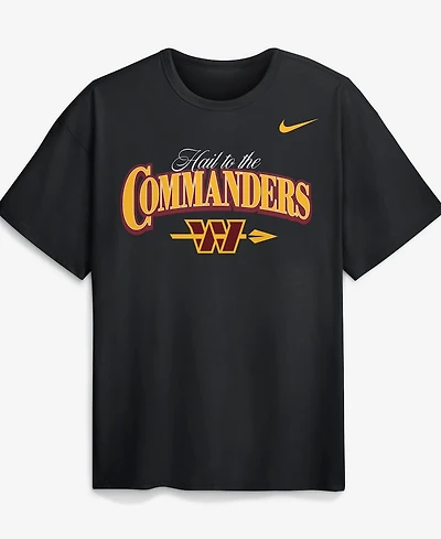Nike Men's Black Washington Commanders Monday Night Magic Max 90 T-Shirt