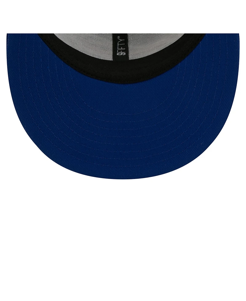 New Era Men's Royal Buffalo Bills Core Team 9FIFTY Trucker Snapback Hat