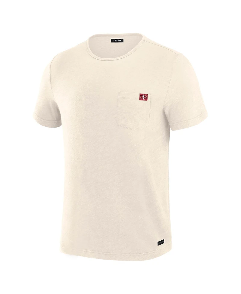 J. Palmer Men's White San Francisco 49ers In-The-Pocket T-Shirt