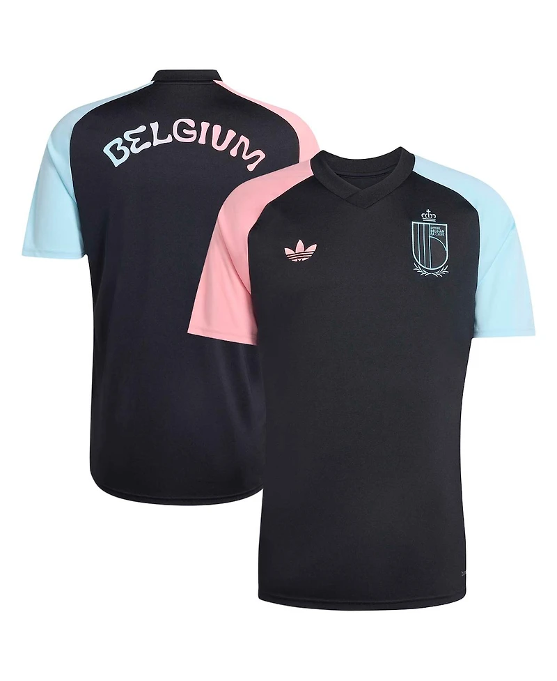 Adidas Men's Black Belgium National Team 2026 Pre-Match Top