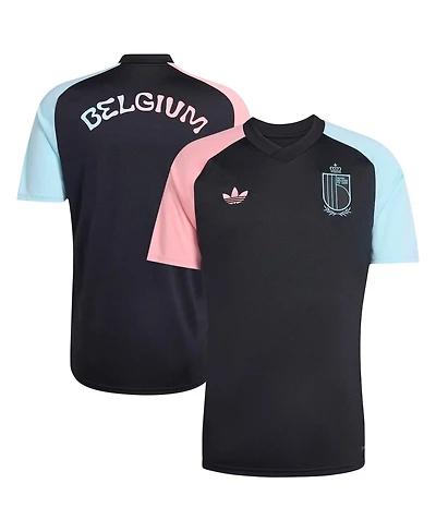 Adidas Men's Black Belgium National Team 2026 Pre-Match Top