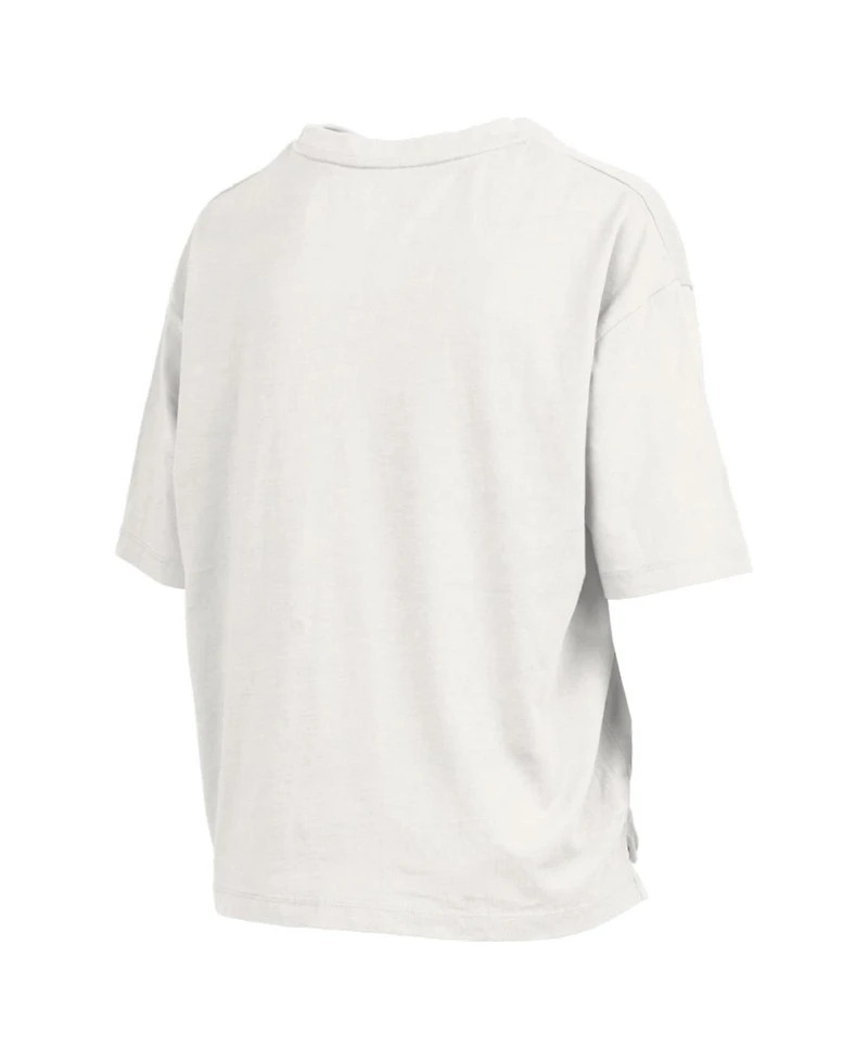 Pressbox Women's White Clemson Tigers Nelson T-Shirt
