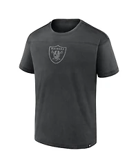 Fanatics Men's Black Las Vegas Raiders Mini Tonal T-Shirt