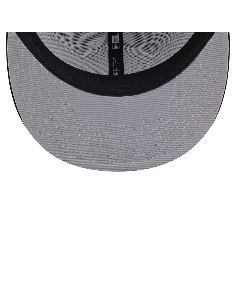 New Era Men's Navy Chicago Bears Core Team 9FIFTY Trucker Snapback Hat