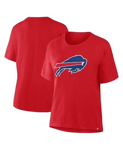 Fanatics Women's Red Buffalo Bills Essential Legacy T-Shirt