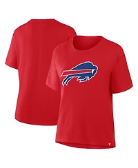 Fanatics Women's Red Buffalo Bills Essential Legacy T-Shirt