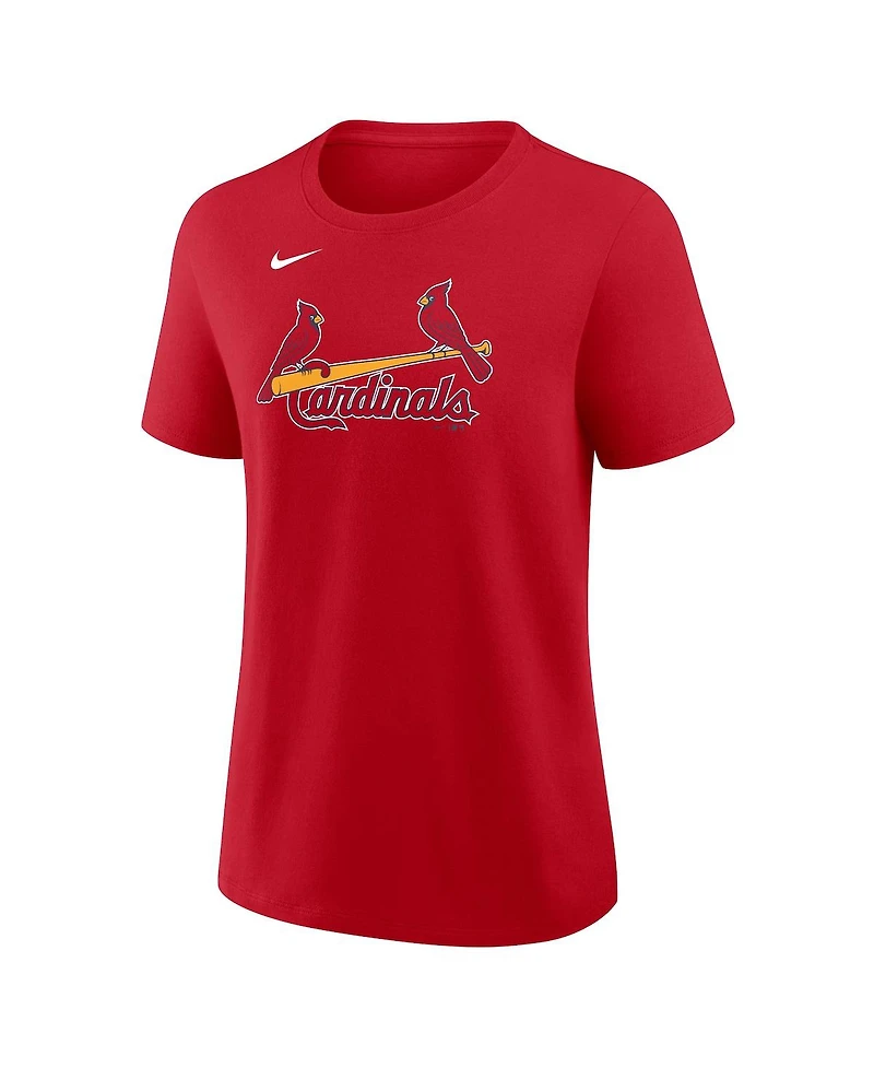 Nike Women's Masyn Winn Red St. Louis Cardinals Name Number T-Shirt
