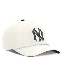 Nike Men's Cream New York Yankees Cooperstown Rise Adjustable Hat