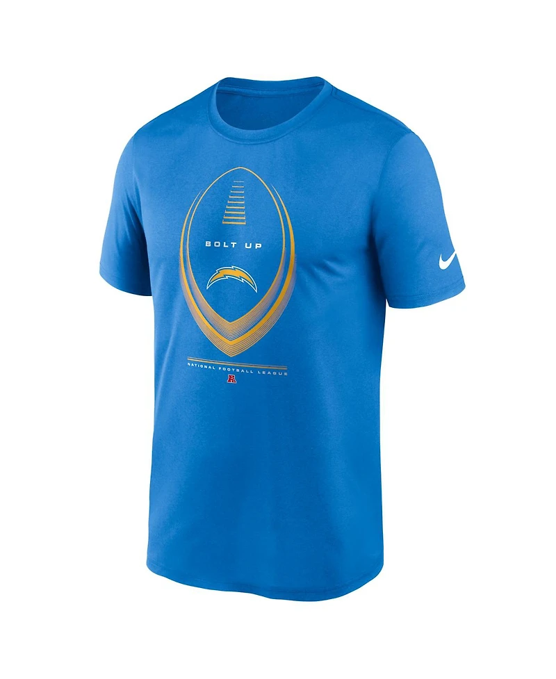 Nike Men's Powder Blue Los Angeles Chargers Legend Icon Dri-fit T-Shirt