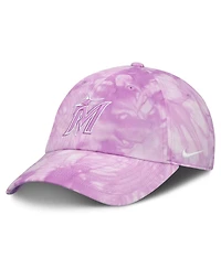 Nike Women's Light Pink Miami Marlins Mother's Day Club Adjustable Hat