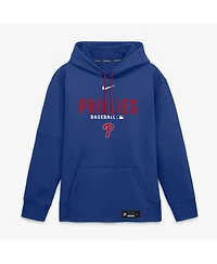 Nike Men's Royal Philadelphia Phillies Authentic Collection Therma-fit Hoodie