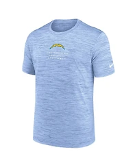 Nike Men's Powder Blue Los Angeles Chargers Velocity Ball Carrier Dri-fit T-Shirt