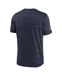 Nike Men's Navy Chicago Bears Big Tall Sideline Velocity Dri-fit T-Shirt