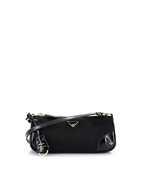 Pre-Owned Prada Re-Edition 2002 Shoulder Bag Re-Nylon and Leather