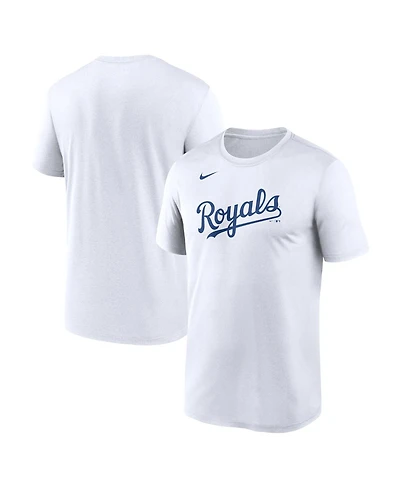 Nike Men's White Kansas City Royals New Legend Wordmark Dri-fit T-Shirt