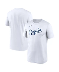 Nike Men's White Kansas City Royals New Legend Wordmark Dri-fit T-Shirt