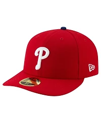 New Era Men's Red Philadelphia Phillies 2026 All-Star Game Authentic Collection Side Patch Low Profile 59FIFTY Fitted Hat