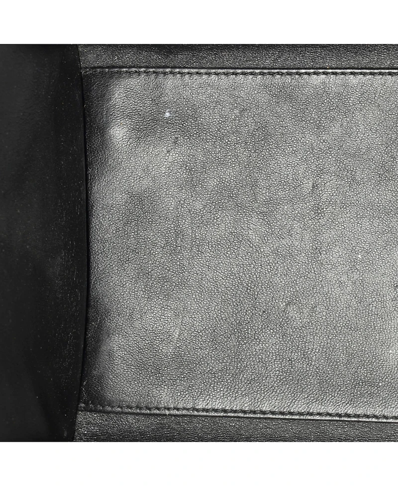 Pre-Owned Celine Mini Bicolor Luggage Bag Leather