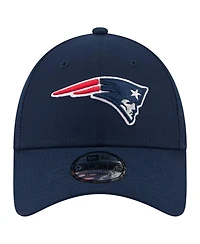 New Era Men's Navy New England Patriots Core Team 9FORTY Adjustable Hat