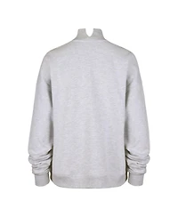 '47 Brand Women's Gray Clemson Tigers Laurel Arch Mock Neck Sweatshirt