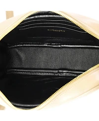 Pre-Owned Saint Laurent Mini Lou Camera Bag Matelasse Chevron Leather