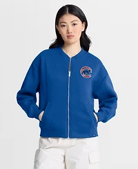Fanatics Women's Royal Chicago Cubs Oversized Rage Against Full-Zip Jacket
