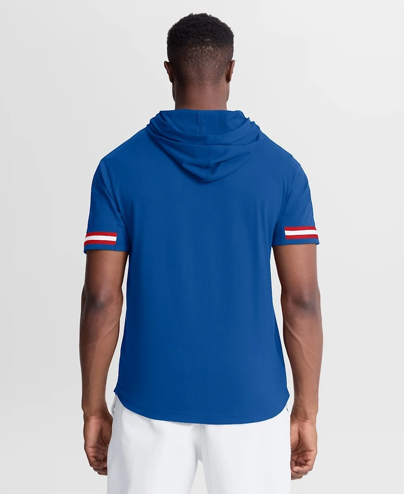 Fanatics Men's Royal Buffalo Bills Optimal Play Short Sleeve Hooded T-Shirt