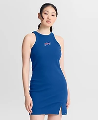 Fanatics Women's Royal Buffalo Bills Push Beyond Tri-Blend Ribbed Sleeveless Dress