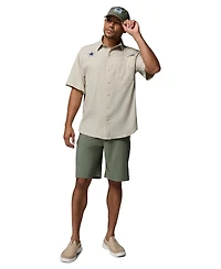 Columbia Men's Tan Dallas Cowboys Tamiami Omni-Shade Button-Down Shirt