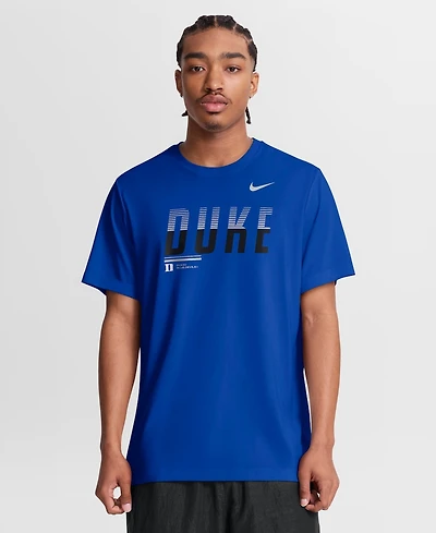 Nike Men's Royal Duke Blue Devils Sideline Legend Dri-fit T-Shirt