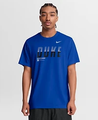 Nike Men's Royal Duke Blue Devils Sideline Legend Dri-fit T-Shirt