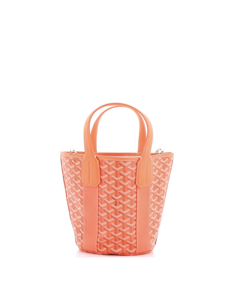 Pre-Owned Goyard Pm Belharra Tote Coated Canvas