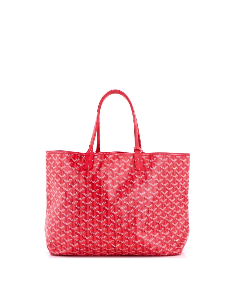 Pre-Owned Goyard Pm Saint Louis Reversible Tote Coated Canvas and Printed Canvas