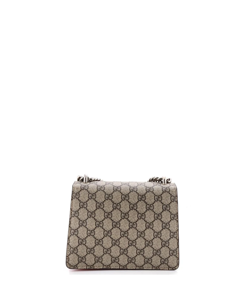Pre-Owned Gucci Mini Dionysus Bag Gg Coated Canvas