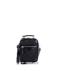 Pre-Owned Fendi Mini Trolley Crossbody Bag Fabric Jacquard