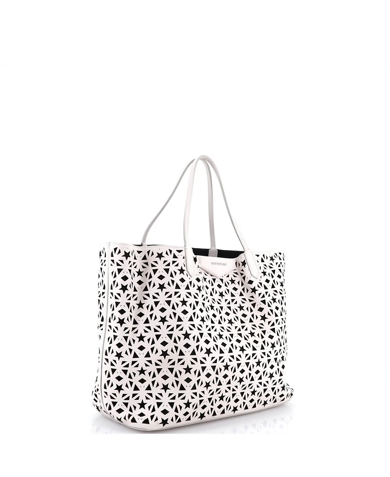 Pre-Owned Givenchy Large Antigona Shopper Laser Cut Leather