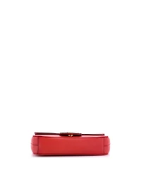 Pre-Owned Prada Small Pattina Flap Shoulder Bag Saffiano Leather
