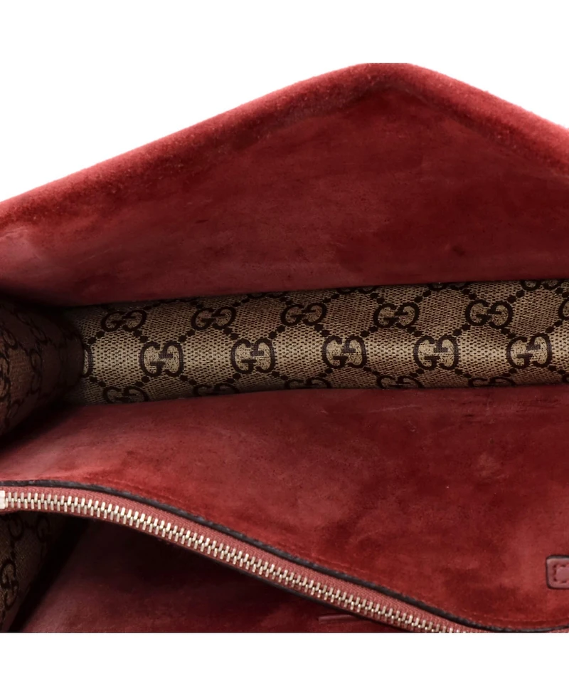 Pre-Owned Gucci Medium Dionysus Bag Blooms Print Gg Coated Canvas