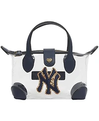 Stoney Clover Lane New York Yankees Clear Pouchette Crossbody Bag