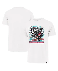 '47 Brand Men's White San Antonio Spurs 2026 Nba Playoffs Round Two Franklin T-Shirt