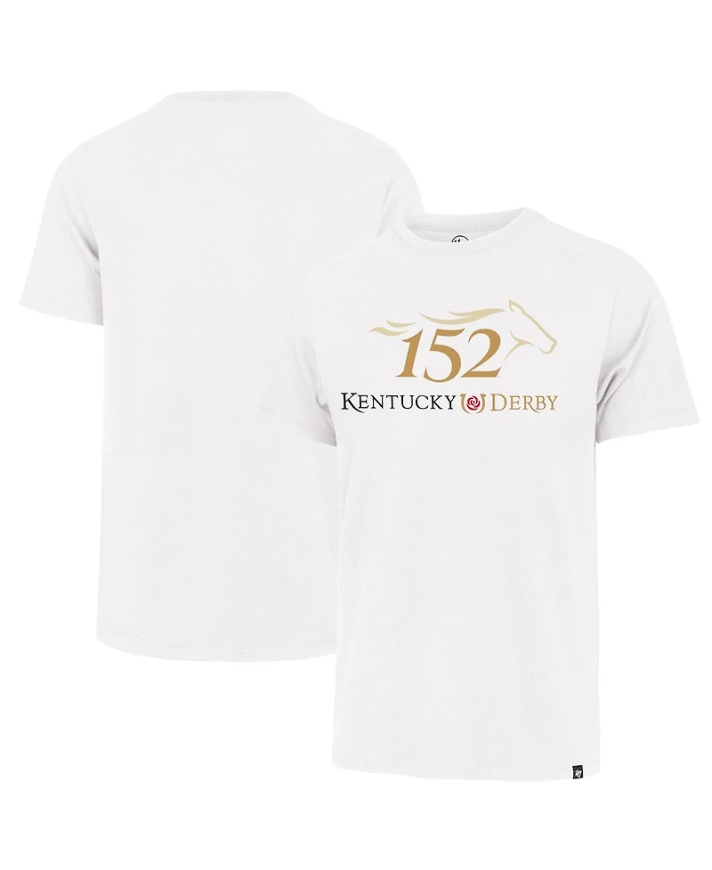 '47 Brand Men's White 152nd Kentucky Derby Franklin T-Shirt