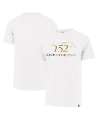'47 Brand Men's White 152nd Kentucky Derby Franklin T-Shirt