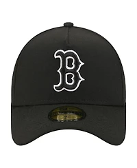 New Era Men's Black Boston Red Sox A-Frame 59FORTY Fitted Hat