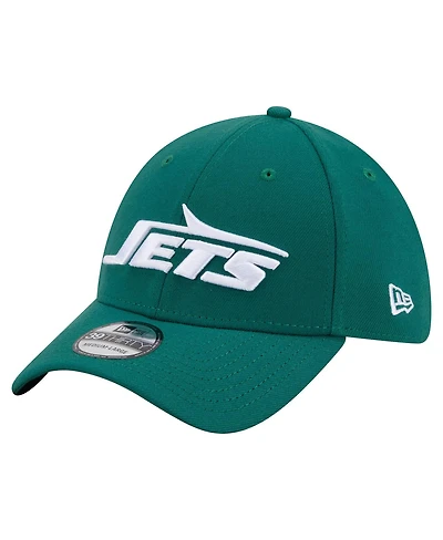 New Era Men's Green York Jets Core Team 39THIRTY Flex Hat