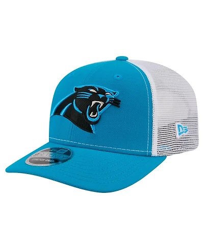 New Era Men's Blue Carolina Panthers 9SEVENTY Trucker Adjustable Hat
