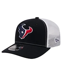 New Era Men's Navy Houston Texans 9SEVENTY Trucker Adjustable Hat